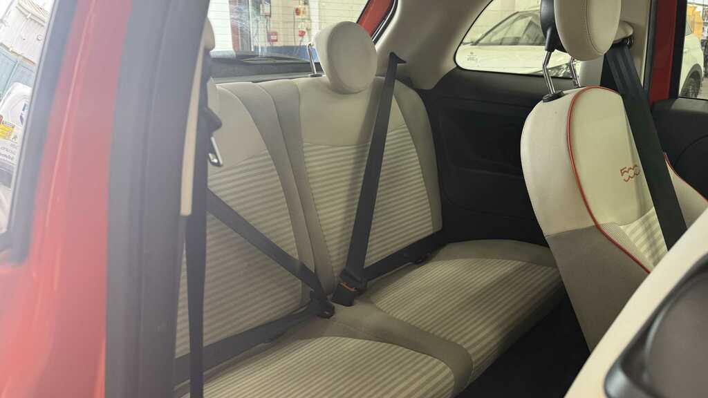 Fiat 500 1.2 Eco Pop Star Euro 6 Ss White #9