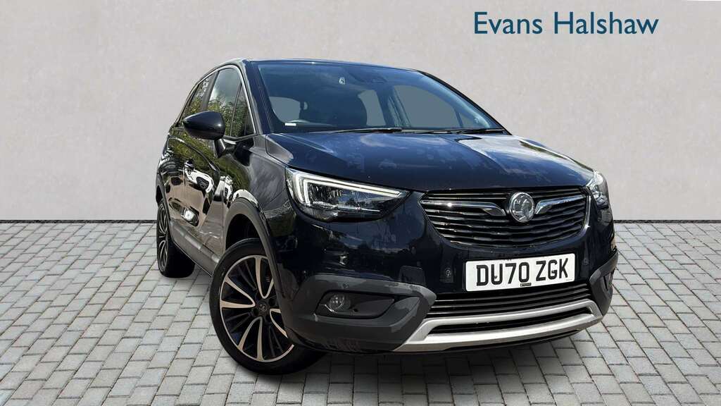 Vauxhall Crossland X 1.5 Turbo D 102 Elite Nav Ss 2020 Black