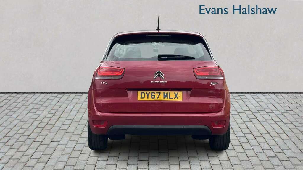 Citroen C4 Picasso 1.2 Puretech Feel Eat6 2017 Red #5