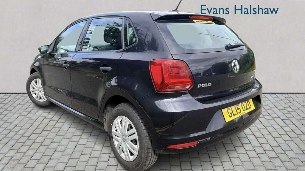 Volkswagen Polo 1.0 S Ac 2015 Black #3