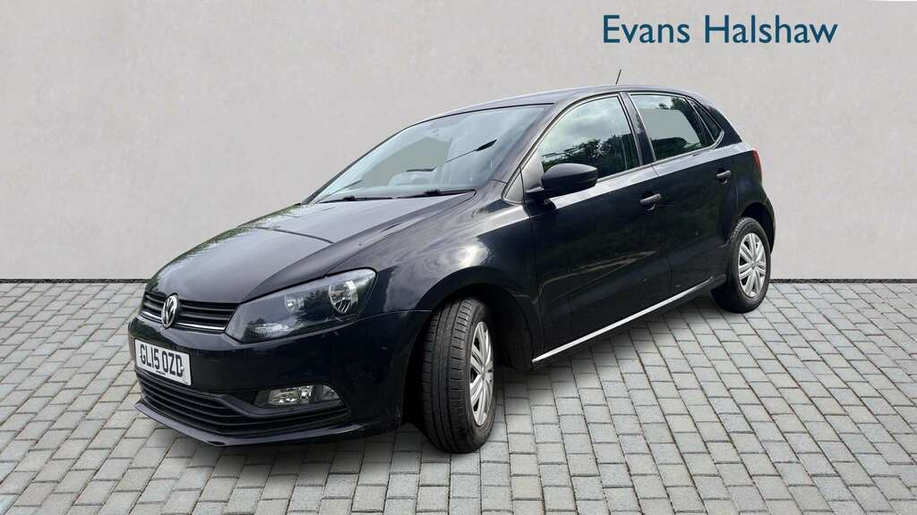 Volkswagen Polo 1.0 S Ac 2015 Black #2