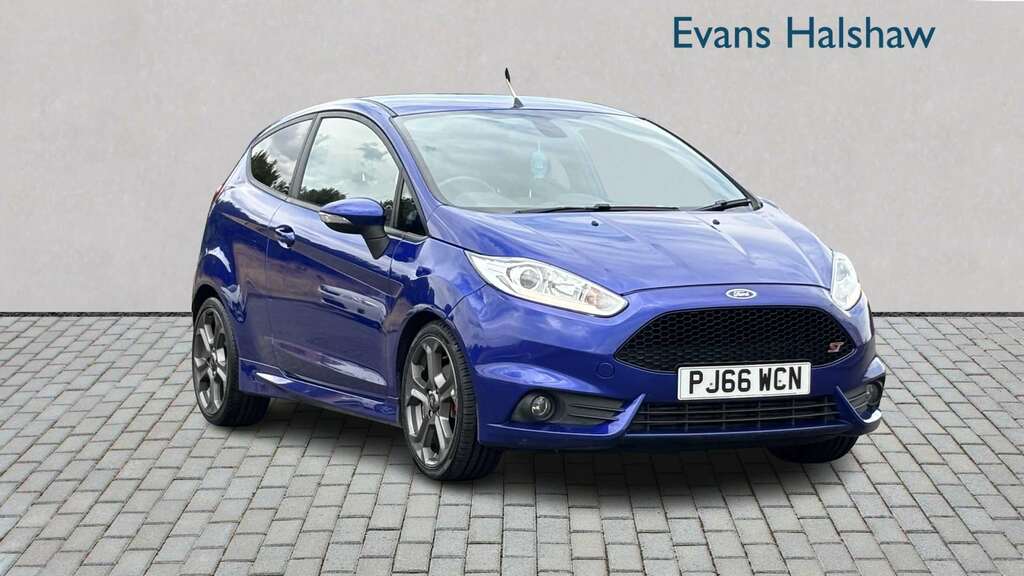 Ford Fiesta 1.6 Ecoboost St-3 2016 Blue