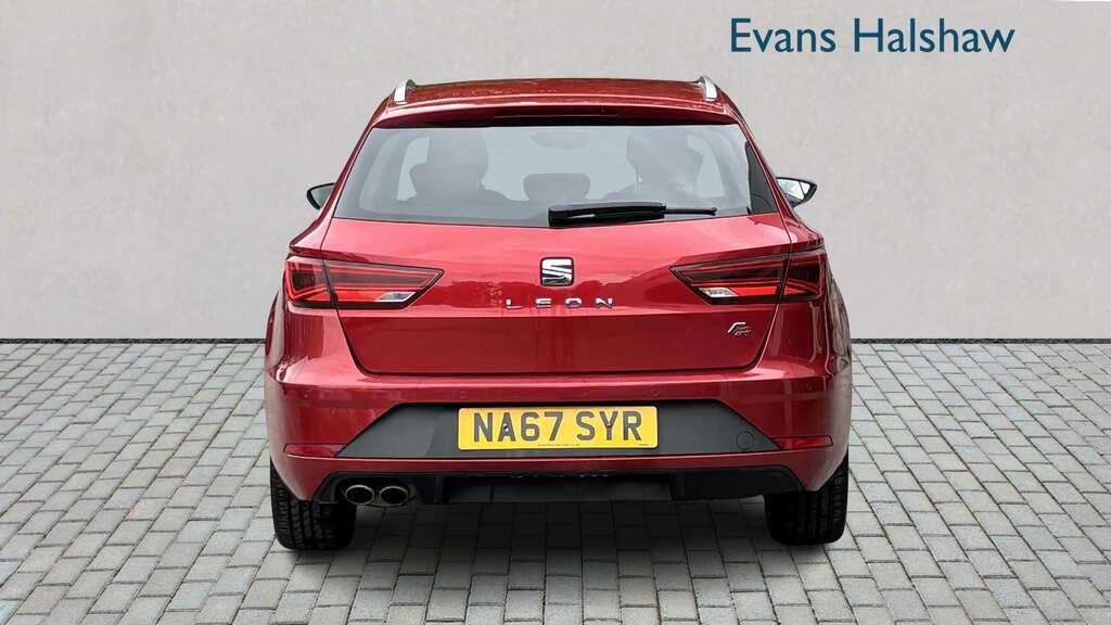 Seat Leon 2.0 Tdi 150 Fr Technology 2017 NA67SYR Red #4