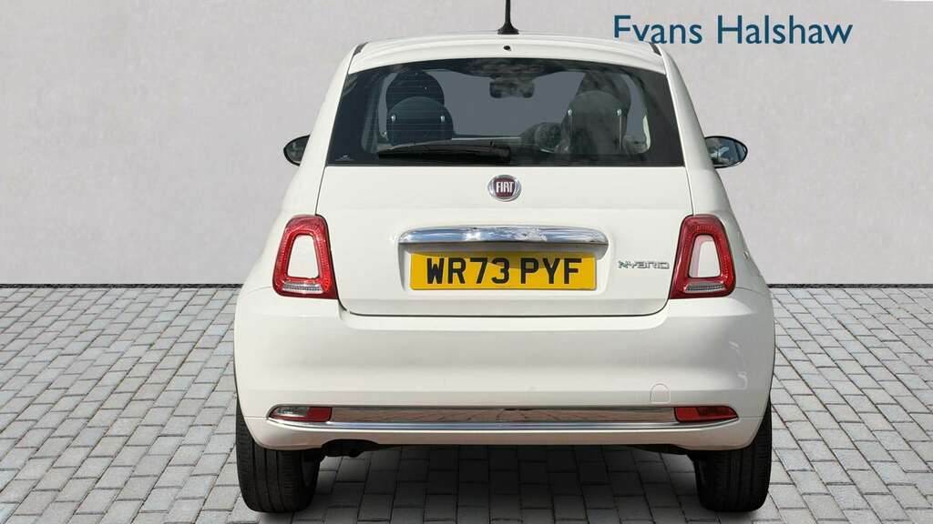 Fiat 500 1.0 Mild Hybrid 2023 White #5