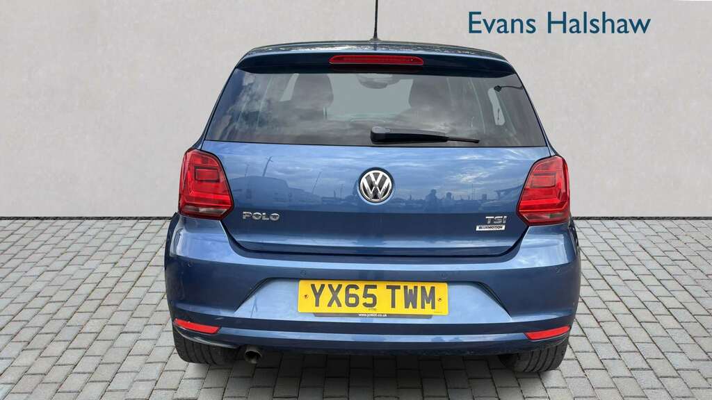 Volkswagen Polo 1.2 Tsi Bluemotion Tech Se Hatchback Ds Blue #4