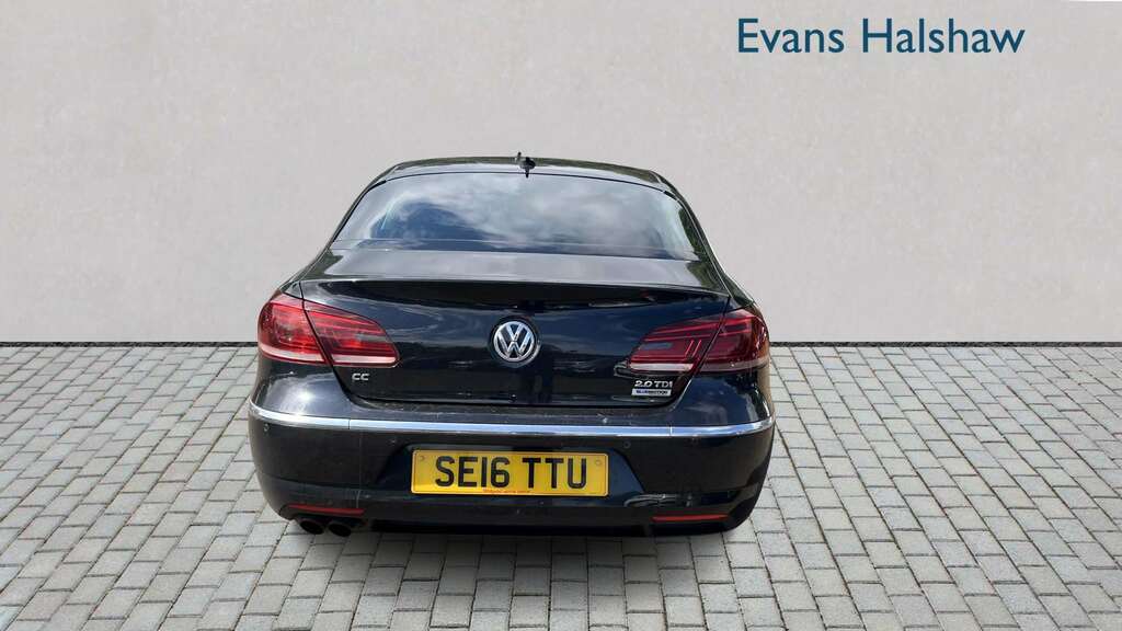 Volkswagen CC 2.0 Tdi 150 Bluemotion Tech R-line Dsg 2016 Black #3