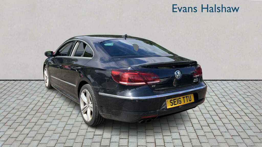Volkswagen CC 2.0 Tdi 150 Bluemotion Tech R-line Dsg 2016 Black #2
