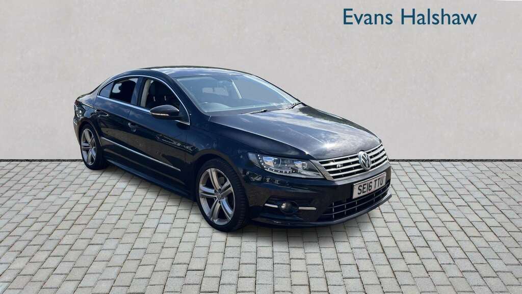 Volkswagen CC 2.0 Tdi 150 Bluemotion Tech R-line Dsg 2016 Black