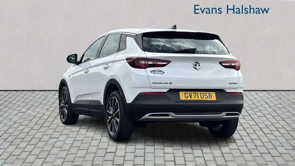 Vauxhall Grandland X 1.5 Turbo D Elite Nav 2022 White #2