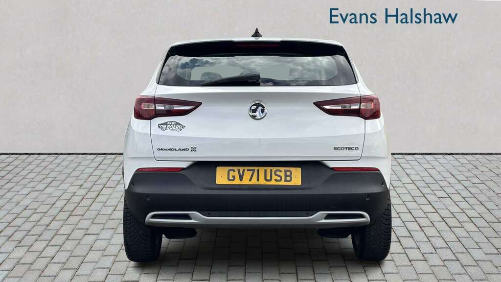 Vauxhall Grandland X 1.5 Turbo D Elite Nav 2022 White #5