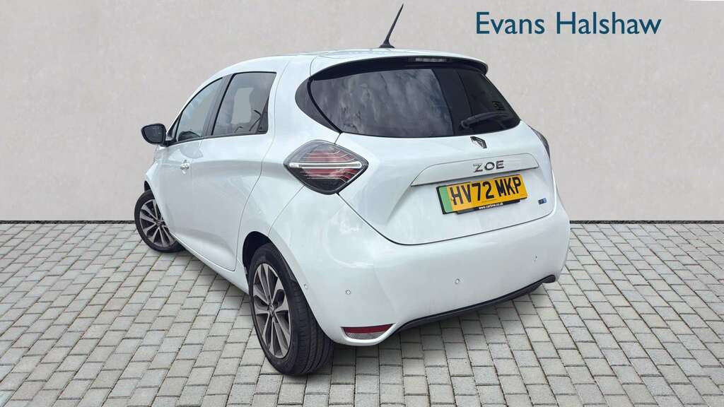 Renault Zoe 100Kw Gt Line R135 50Kwh Rapid Charge 2 White #2