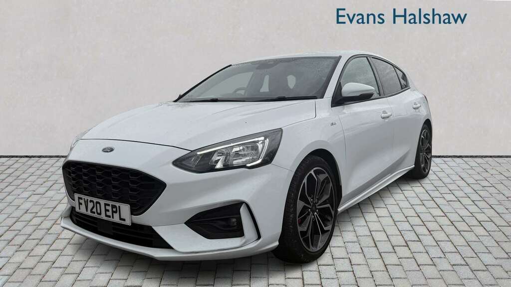 Ford Focus 1.0 Ecoboost 125 St-line X 2020 White #3