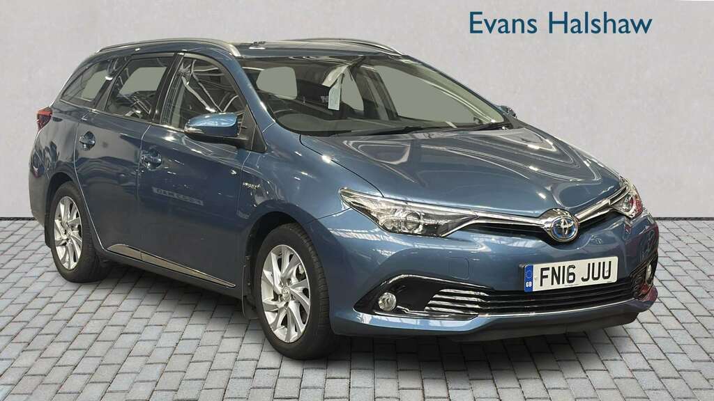 Toyota Auris 1.8 Hybrid Business Edition Cvt 2016 Blue
