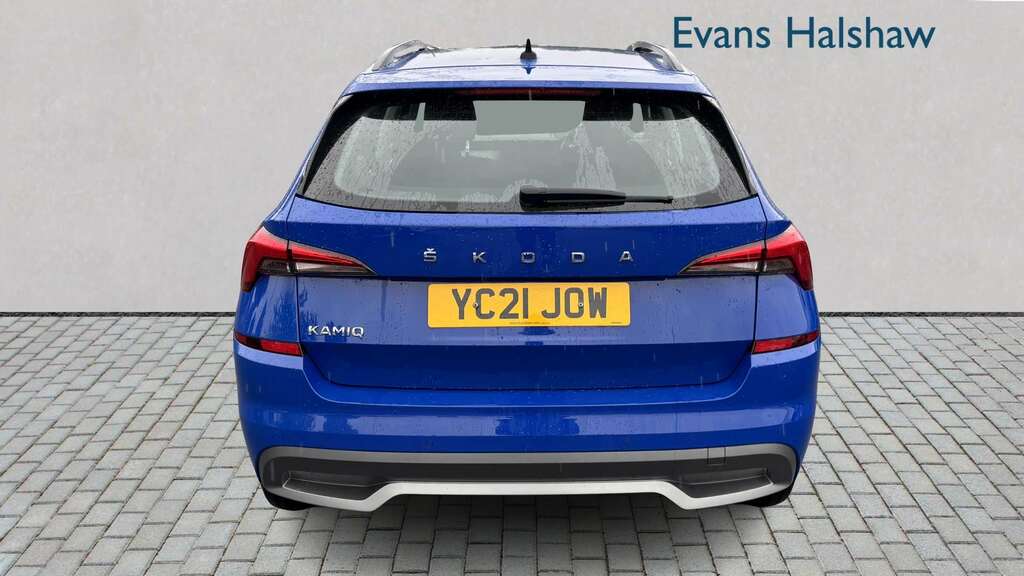 Skoda Kamiq 1.0 Tsi 95 Se 2021 Blue #5