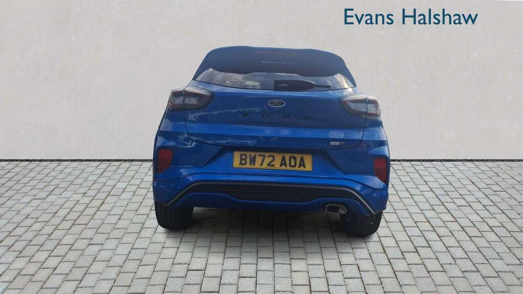 Ford Puma 1.0 Ecoboost Hybrid Mhev St-line 2023 Blue #4