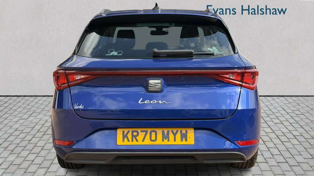 Seat Leon 1.5 Tsi Evo Se Dynamic 2020 Blue #6