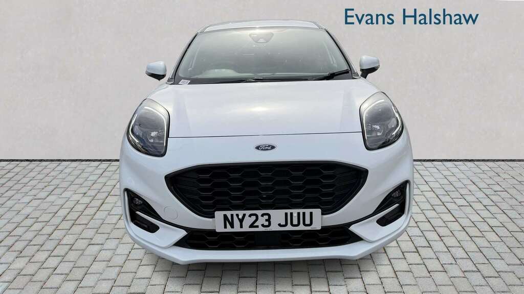Ford Puma 1.0 Ecoboost Hybrid Mhev 155 St-line X 2023 White #4