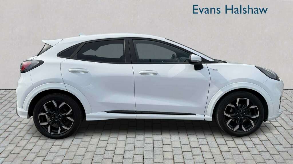 Ford Puma 1.0 Ecoboost Hybrid Mhev 155 St-line X 2023 White #3