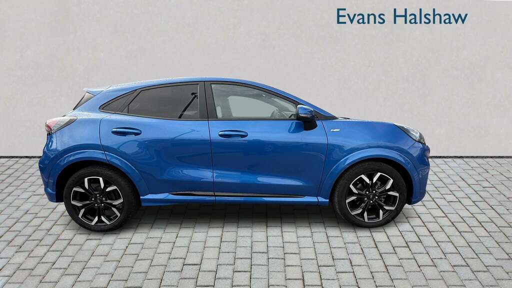 Ford Puma 1.0 Ecoboost Hybrid Mhev St-line X 2023 Blue #5