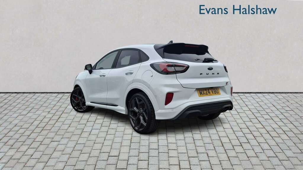 Ford Puma 1.0 Ecoboost Hybrid Mhev St Dct 2024 White #2