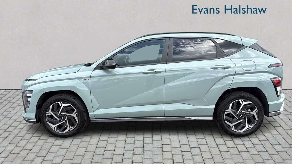 Hyundai Kona 1.0T N Line 2024 Green #3