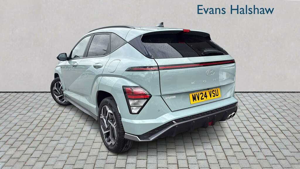 Hyundai Kona 1.0T N Line 2024 Green #2