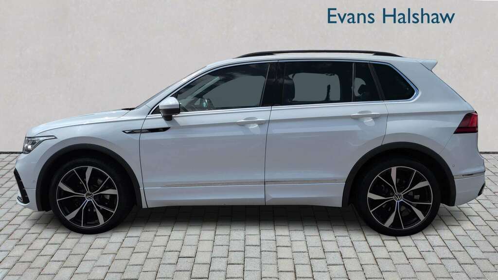 Volkswagen Tiguan 1.5 Tsi 150 R-line Dsg 2021 GY21CXG White #3