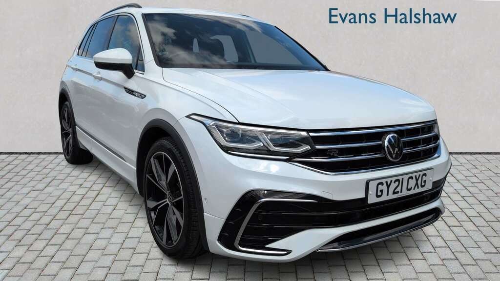Volkswagen Tiguan 1.5 Tsi 150 R-line Dsg 2021 GY21CXG White