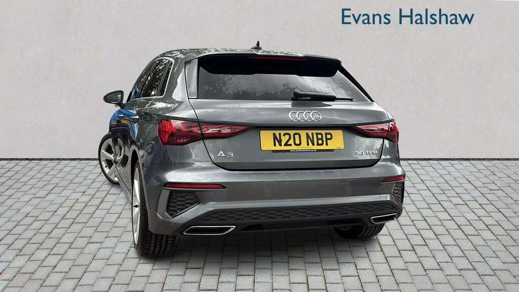 Audi A3 30 Tfsi S Line 2023 MP73XXU Grey #2