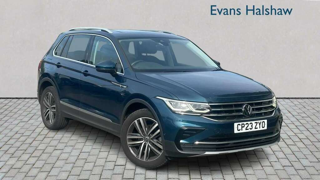 Volkswagen Tiguan 1.5 Tsi 150 Elegance Dsg 2023 Blue