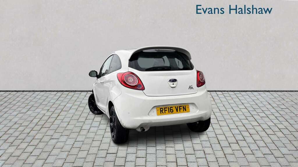 Ford KA 1.2 Zetec White Edition 2016 White #2