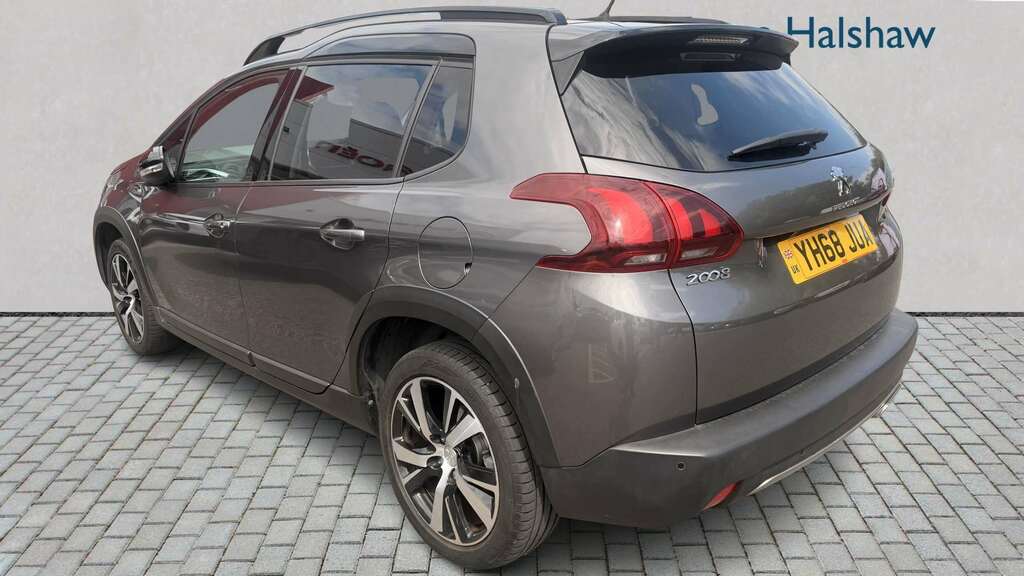 Peugeot 2008 1.2 Puretech 110 Gt Line Eat6 Red #4