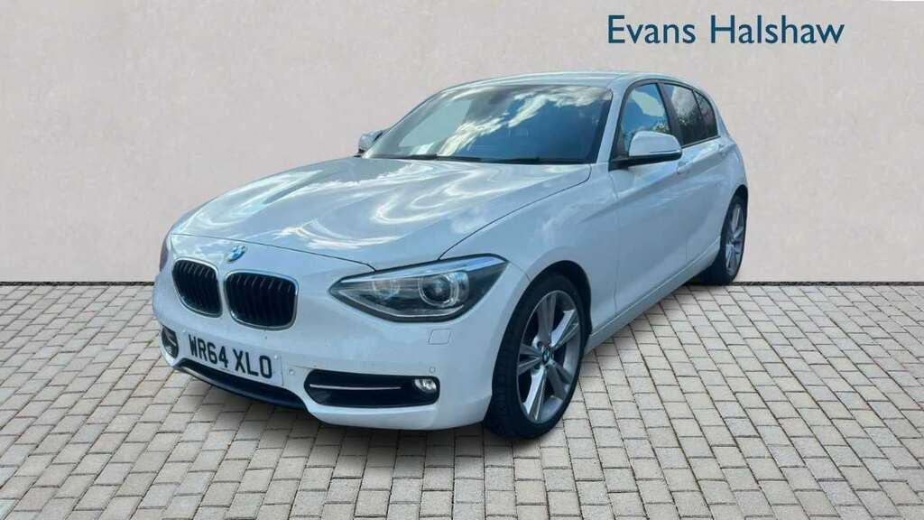 BMW 1 Series 2.0 116D Sport 114 Bhp White #1