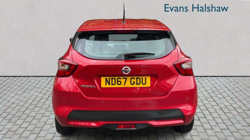 Nissan Micra 0.9 Ig-t Acenta 2018 Red #5