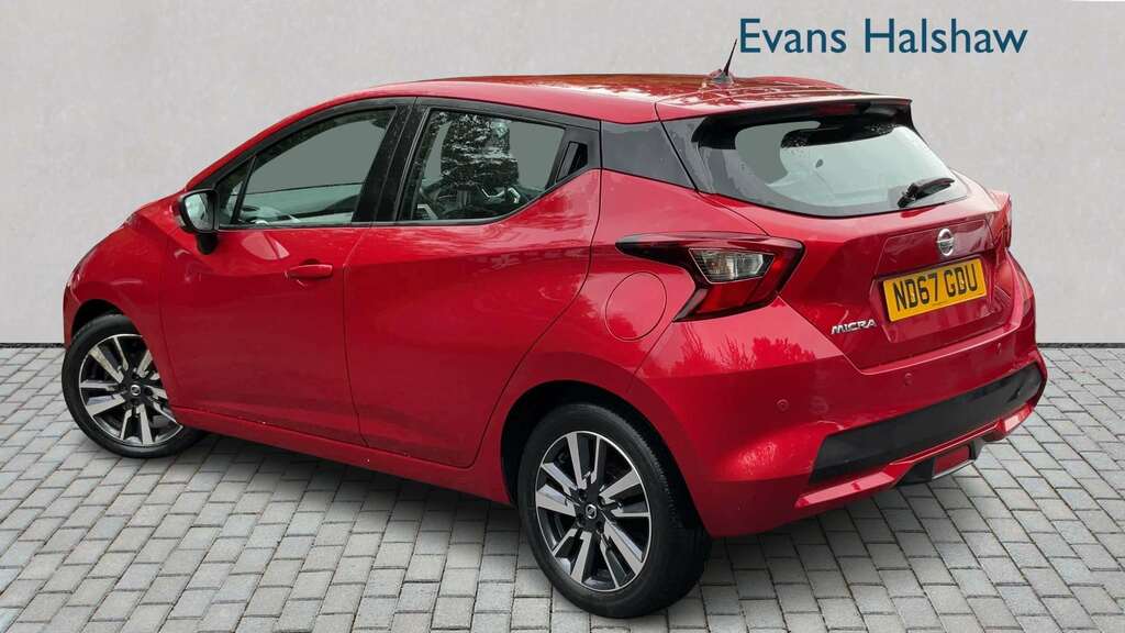 Nissan Micra 0.9 Ig-t Acenta 2018 Red #2