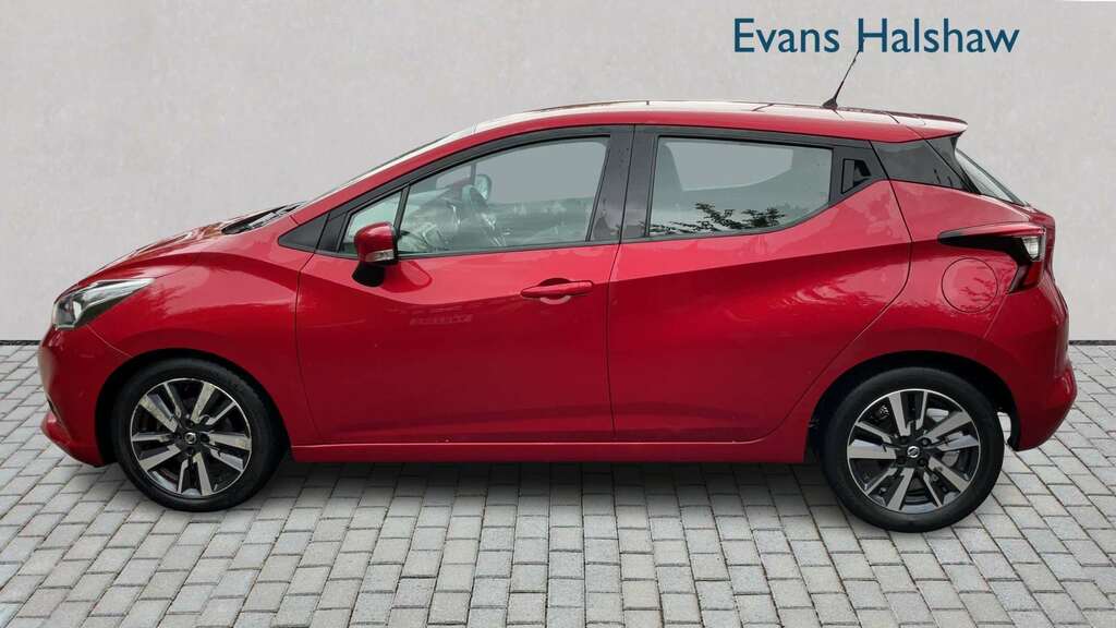 Nissan Micra 0.9 Ig-t Acenta 2018 Red #3