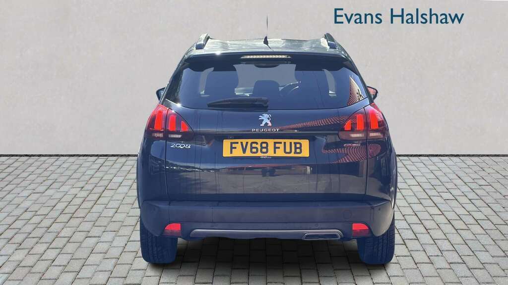 Peugeot 2008 1.5 Bluehdi 100 Gt Line 2019 Grey #5