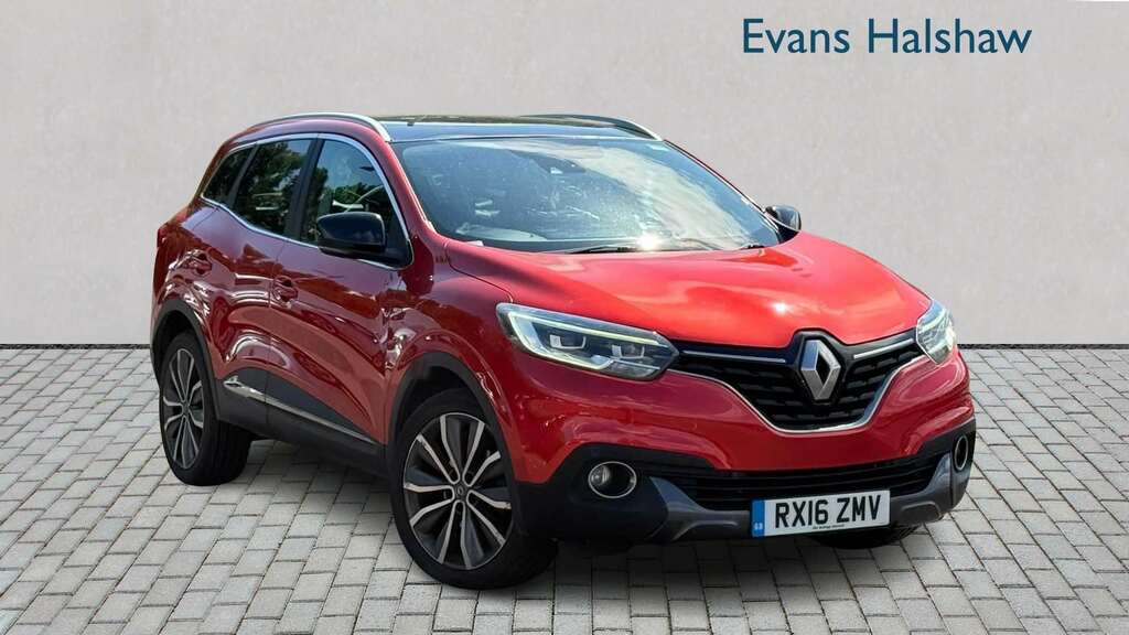 Renault Kadjar 1.5 Dci Signature Nav Edc 2016 Red