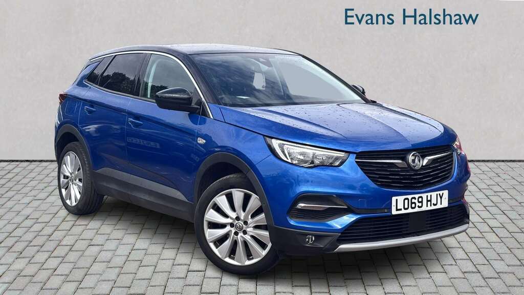 Vauxhall Grandland X 1.2 Turbo Elite Nav 2019 Blue
