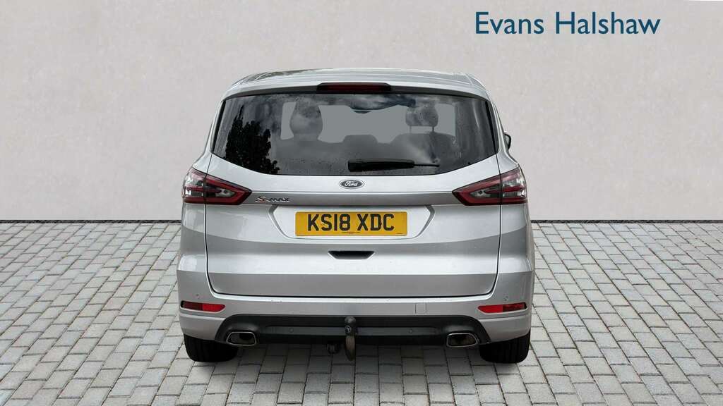 Ford S-Max 2.0 Tdci 180 Titanium Powershift 2018 Silver #6
