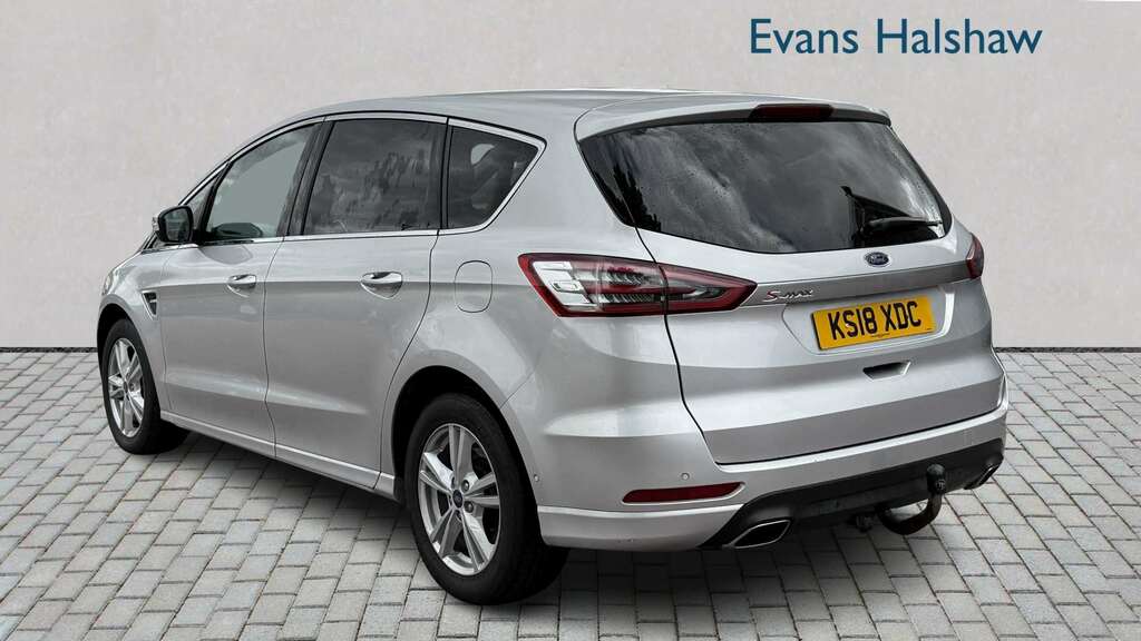 Ford S-Max 2.0 Tdci 180 Titanium Powershift 2018 Silver #2