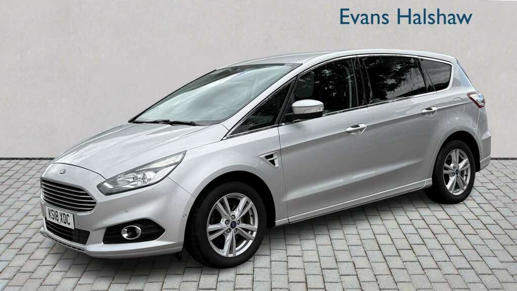 Ford S-Max 2.0 Tdci 180 Titanium Powershift 2018 Silver #4