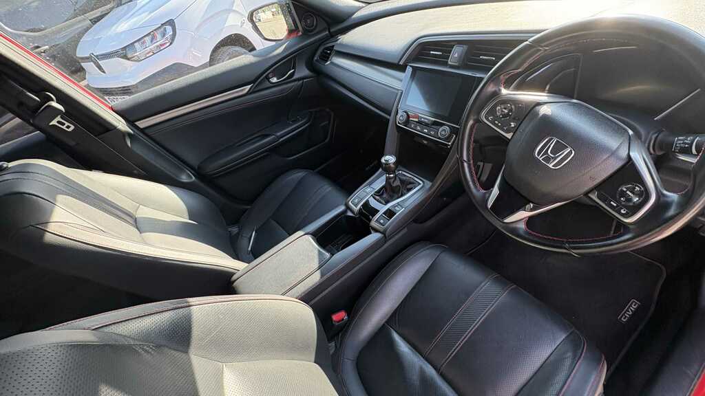 Honda Civic 1.0 Vtec Turbo 126 Sport Line 2019 Red #5