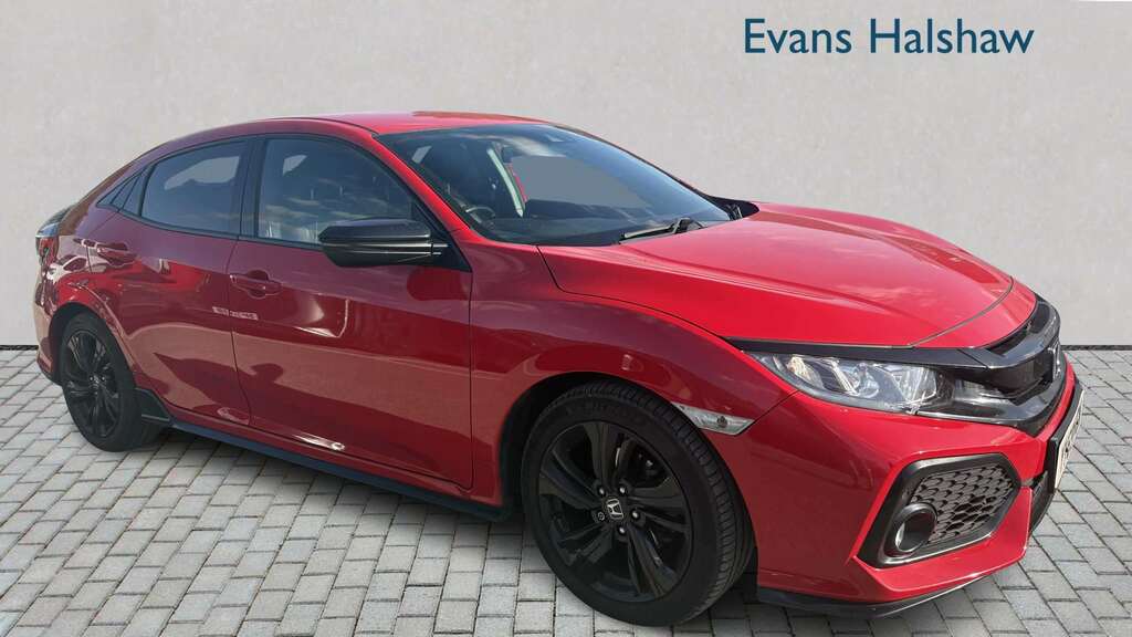 Honda Civic 1.0 Vtec Turbo 126 Sport Line 2019 Red