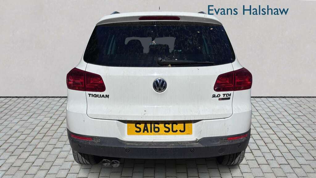 Volkswagen Tiguan 2.0 Tdi Bluemotion Tech Match Edition 150 2016 White #5