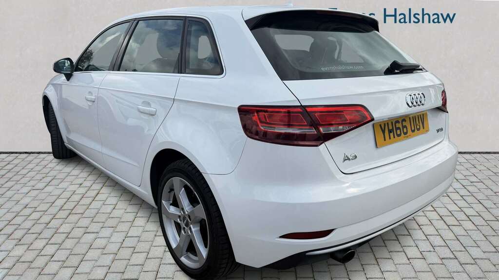 Audi A3 1.0 Tfsi Sport 2016 White #4