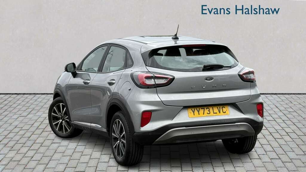 Ford Puma 1.0 Ecoboost Hybrid Mhev Titanium 2023 YY73LVC Silver #2