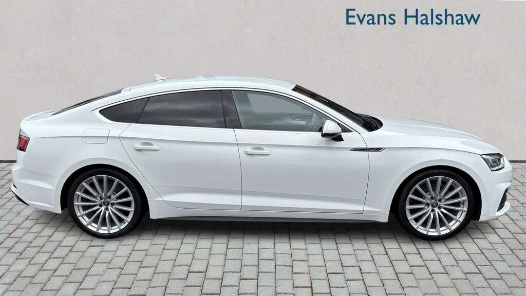 Audi A5 35 Tfsi S Line S Tronic 2020 CP69HXK White #4
