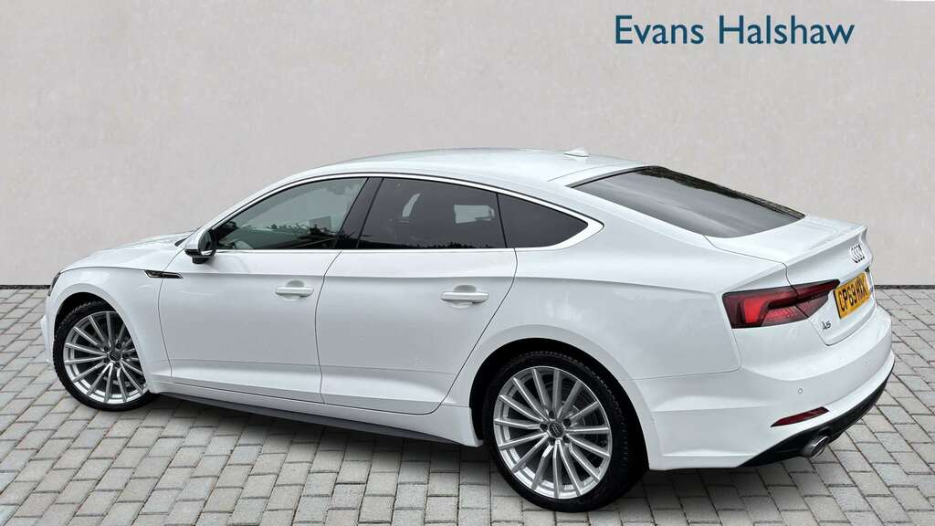 Audi A5 35 Tfsi S Line S Tronic 2020 CP69HXK White #2