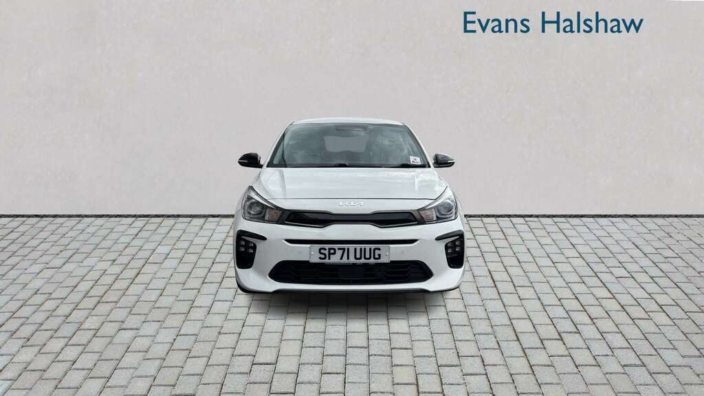 Kia RIO 1.0 T Gdi 48V 118 Gt-line S Dct 2021 White #4
